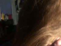 Short bj from my drunk sister